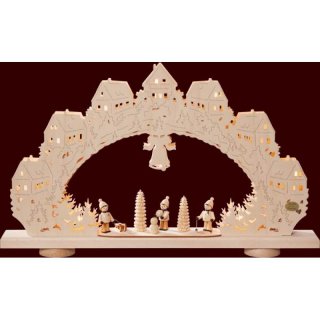 Saico 3-D Lichterbogen Winterkinder