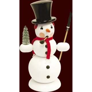 Saico Räuchermann Schneemann groß, weiß