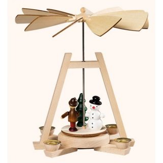 Saico Tischpyramide Kind mit Schneemann
