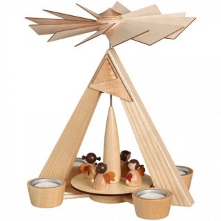 Schalling tealight pyramid Angel nature