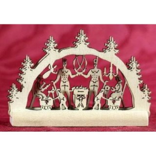 Schwibbogen Bergmann Miniatur
