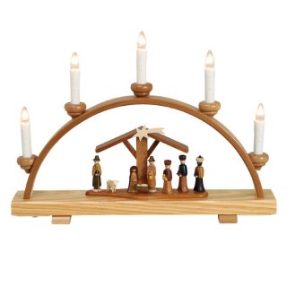 Schwibbogen Christi Geburt klein von Zeidler