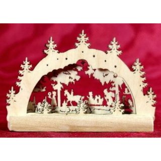 Schwibbogen Märchenwald Miniatur