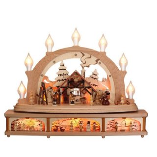 Zeidler candle arch Christmas mood