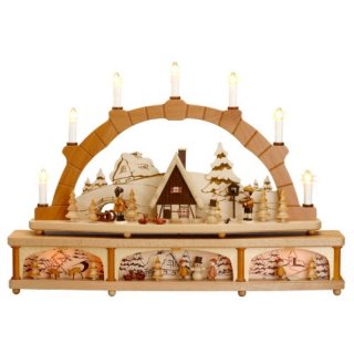 Zeidler candle arch winter children