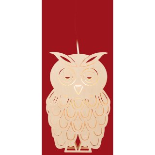 Taulin Fensterbild Eule