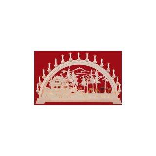 Taulin candle arch ranger house with deers