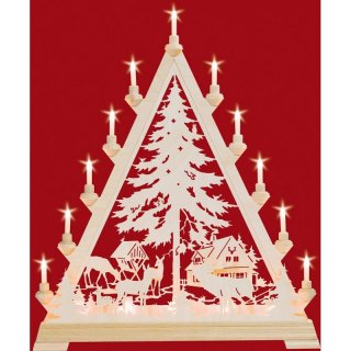 Taulin triangle arch motif ranger house