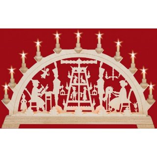 Taulin Lichterbogen Motiv Pyramide