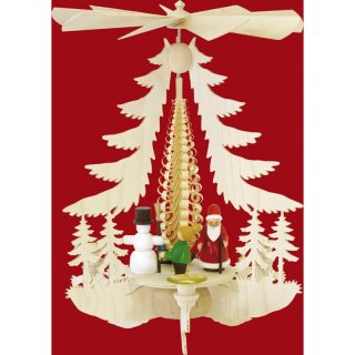 Taulin Pyramide Weihnachtsfiguren bunt