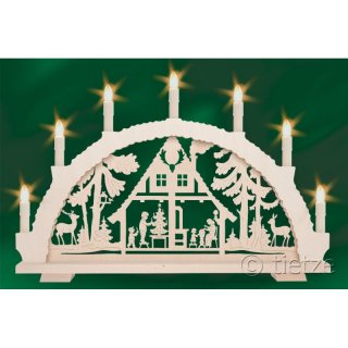 Tietze Doppellichterbogen Haus im Wald