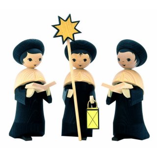 Ulmik carolers figures 3 parts pickled