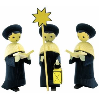 Ulmik carolers figures 3 parts