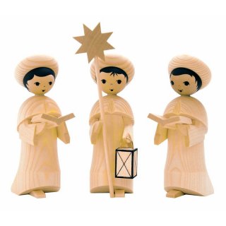 Ulmik carolers figures 3 parts