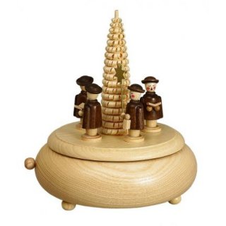 Unger music box carolers with tree