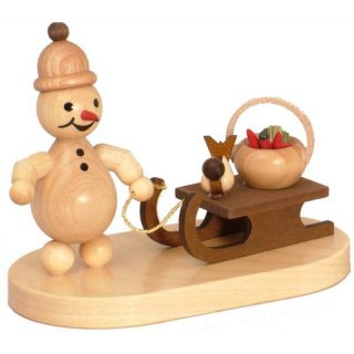 Wagner snowman junior sled with basket