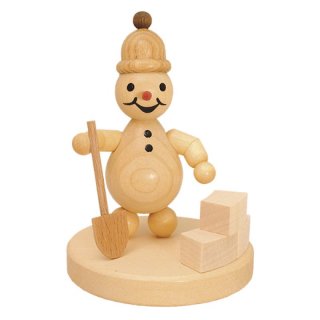 Wagner Schneemann Junior mit Schaufel