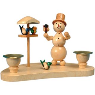 Wagner Schneemannleuchter Vogelhaus