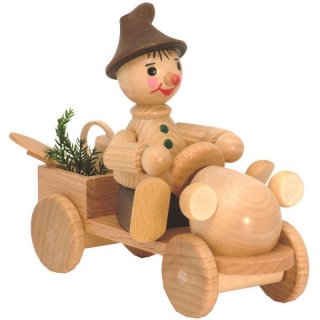 Wagner gnome in the car