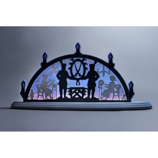 Weigla candle arch Ore Mountains