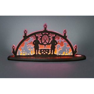 Weigla candle arch Ore Mountains
