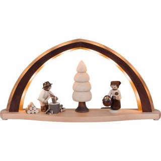 Weisbach LED Lichterbogen Waldleute