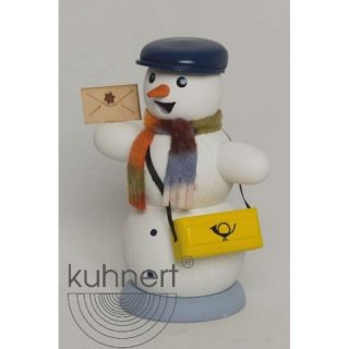 Kuhnert Räuchermann Schneemann Postbote
