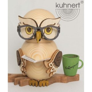 Kuhnert Räucherfigur Brilleneule