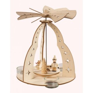 Saico Tischpyramide mit Winterkind