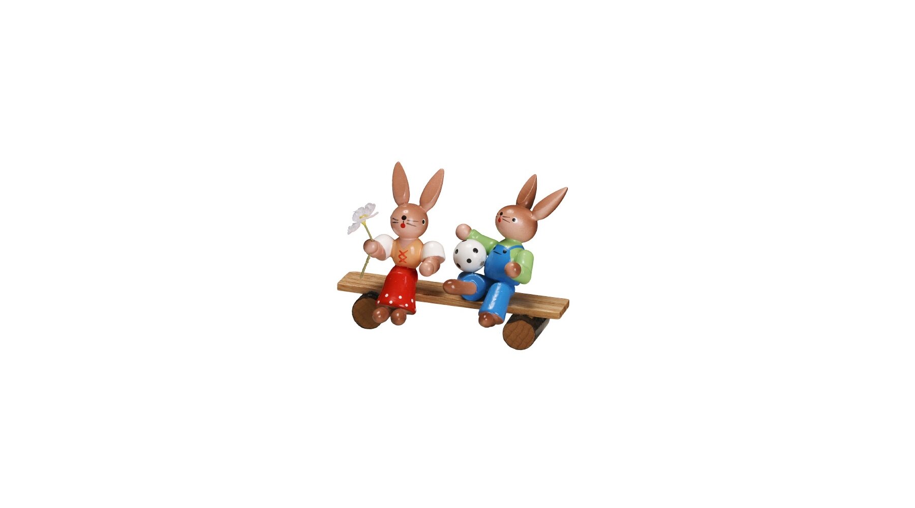 große osterhasen aus dem erzgebirge