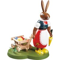 Richard Glässer rabbit with handcart