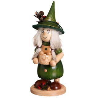 DWU Smoke woman with cooking pot green
