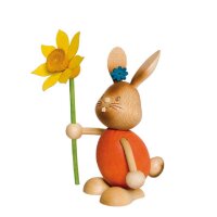Kuhnert easter bunny Stupsi with flower