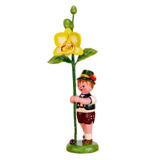Hubrig flower kid - flower boy with orchid