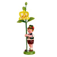 Hubrig Blumenkind / Blumenjunge mit Orchidee