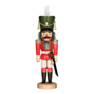 Christian Ulbricht nutcracker guard soldier glazed