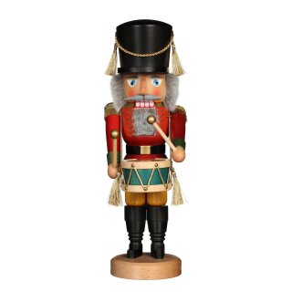 Christian Ulbricht nutcracker drummer glazed