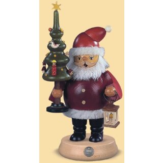 Müller Smoker Santa Claus with tree medium-sized