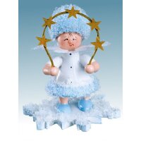 Kunnert snowflake with star bow