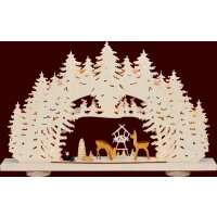 Saico candle arch 3D arch deer feeding