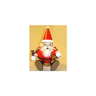 Ball Smoker Santa Claus sitting