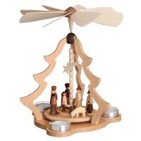 Zeidler table pyramid big with nativity