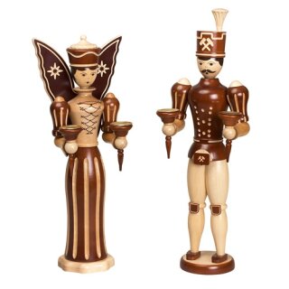 Zeidler angel and miner nature big for candles