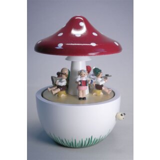 Richard Glässer Spieldose Pilz