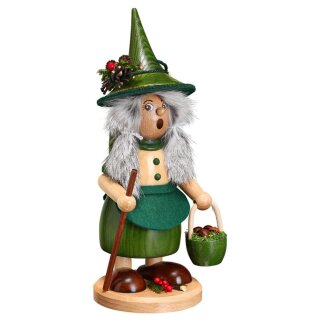 DWU Smoke woman with mushroom basket