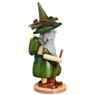 DWU Räucherfrau mit Pilzkorb