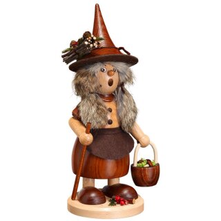 DWU Smoke woman with mushroom basket