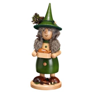 DWU Smoke woman with pan green