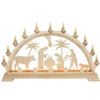 Taulin candle arch motif Christi nativity