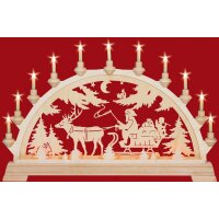 Taulin candle arch Nicholas with sleigh